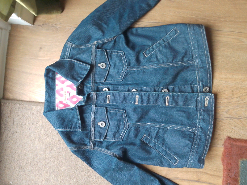 blue zoo Debenhams denim jacket age 
